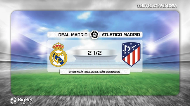 Nhận định, soi kèo Real Madrid vs Atletico Madrid, La Liga vòng 23 (00h30, 26/2) - Ảnh 9.